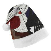 The Nightmare Before Christmas Christmas Hat for Adult And Kids Xmas Decor Ornaments Christmas New Year Festive Holiday Party Supplies Plush Santa Claus Hats